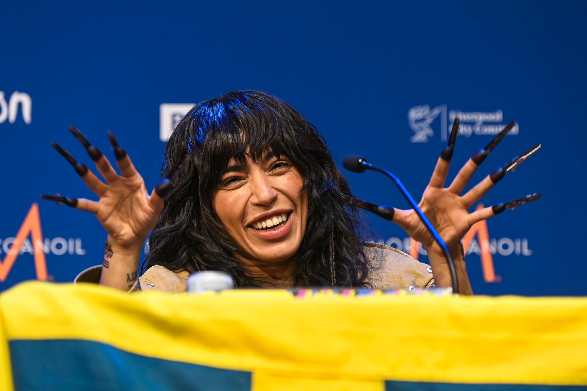 Loreen tog sig vidare från semifinalen i Eurovision song contest.