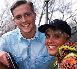 När Kristin och Sven träffades 1994 var båda kortklippta.