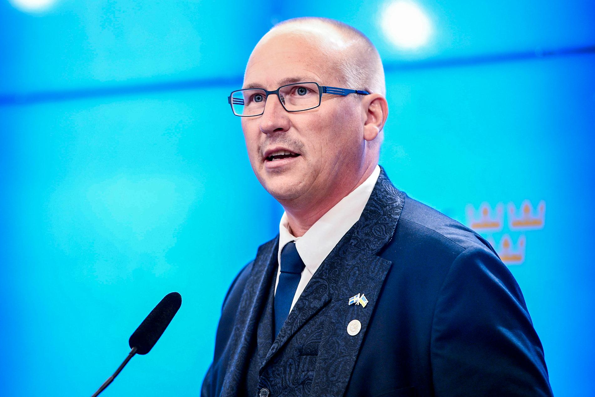 Mikael Eskilandersson, ordföranden i SD:s distriktsförbund i Skåne.
