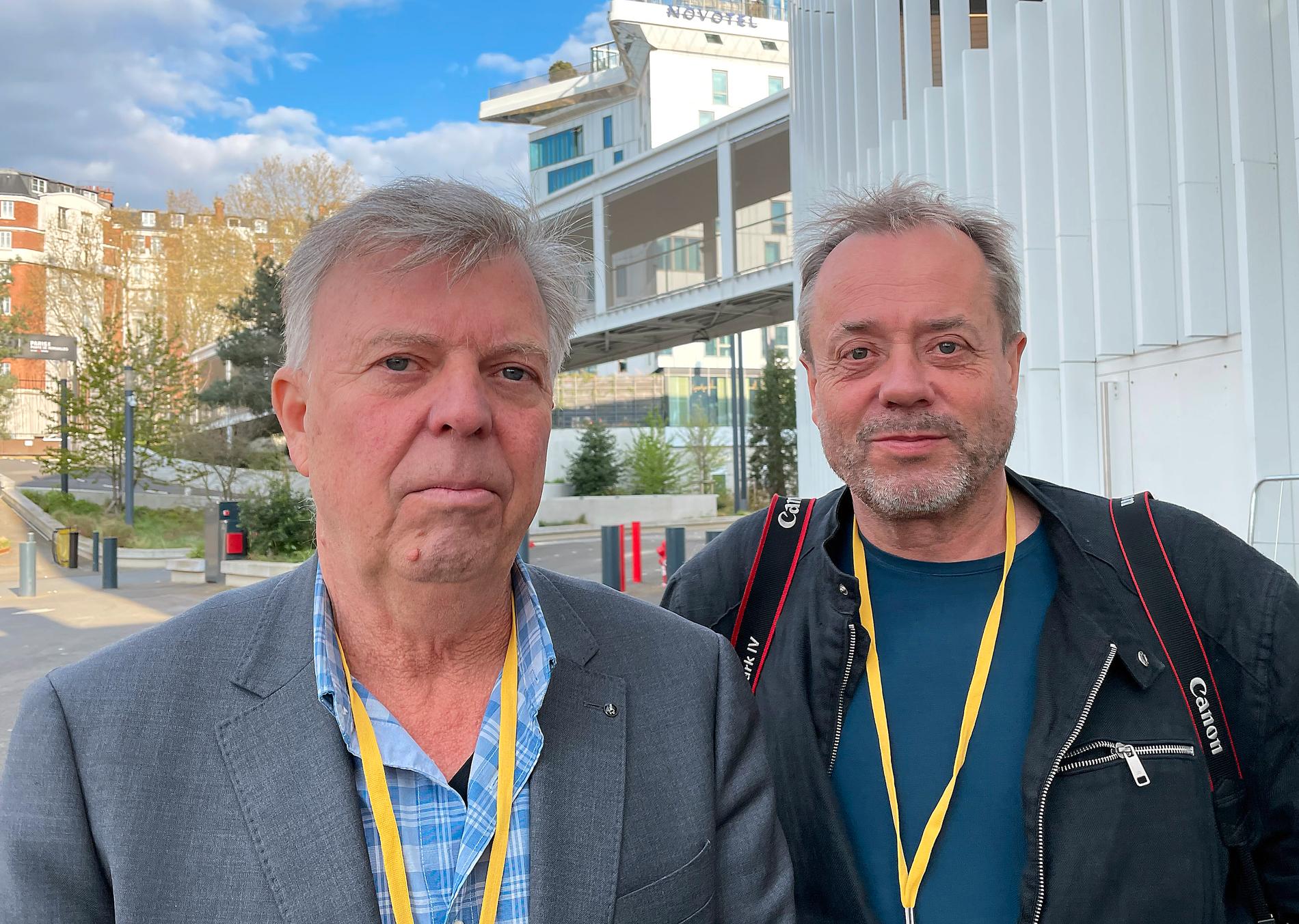 Aftonbladets Wolfgang Hansson och Nikolai Jacobsen på plats i Paris.