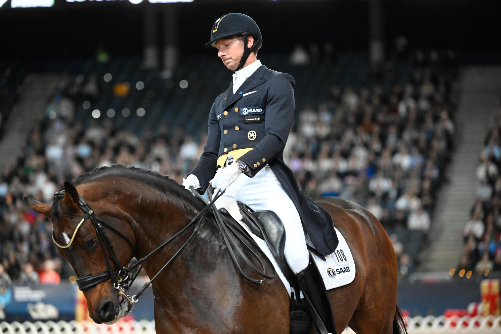 Patrik Kittel when he competed at Friends Arena.