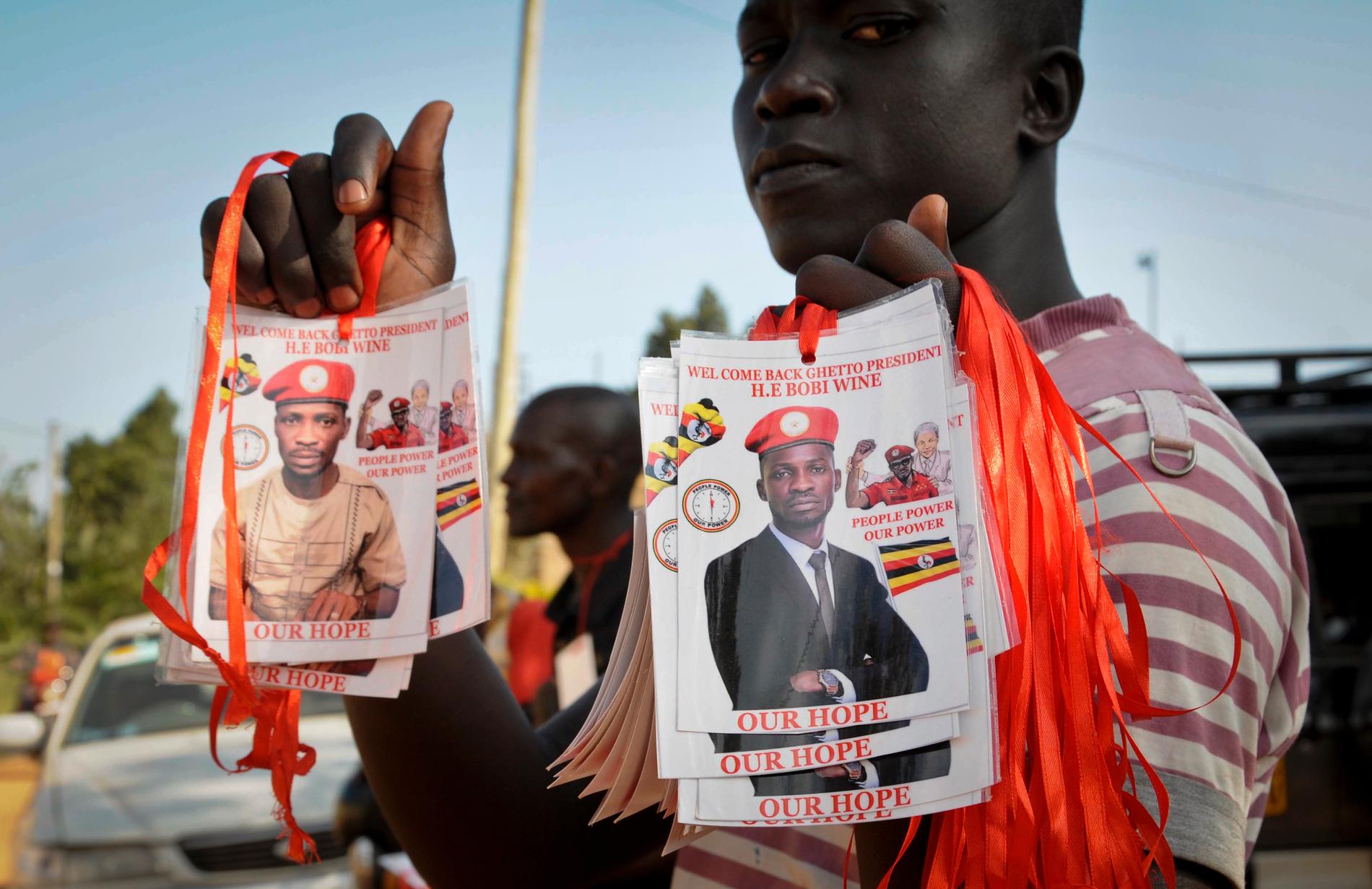 Bobi Wine har många hängivna anhängare, inte minst bland landets unga som hoppas på ett annat Uganda i framtiden.