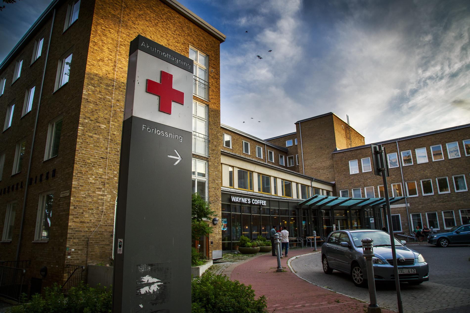 Skånes universitetssjukhus i Malmö. 