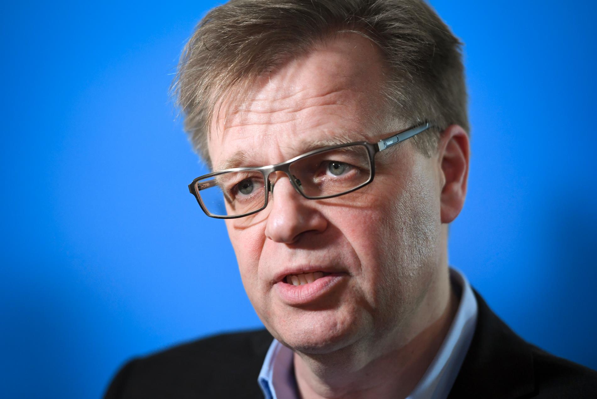 Per-Ola Mattsson (S), kommunstyrelsens ordförande i Karlshamn, vill inte skicka gymnasieelever till Sölvesborg på grund av att SD numera styr där tillsammans med Moderaterna, Kristdemokraterna och det lokala Sol-partiet. Arkivbild.