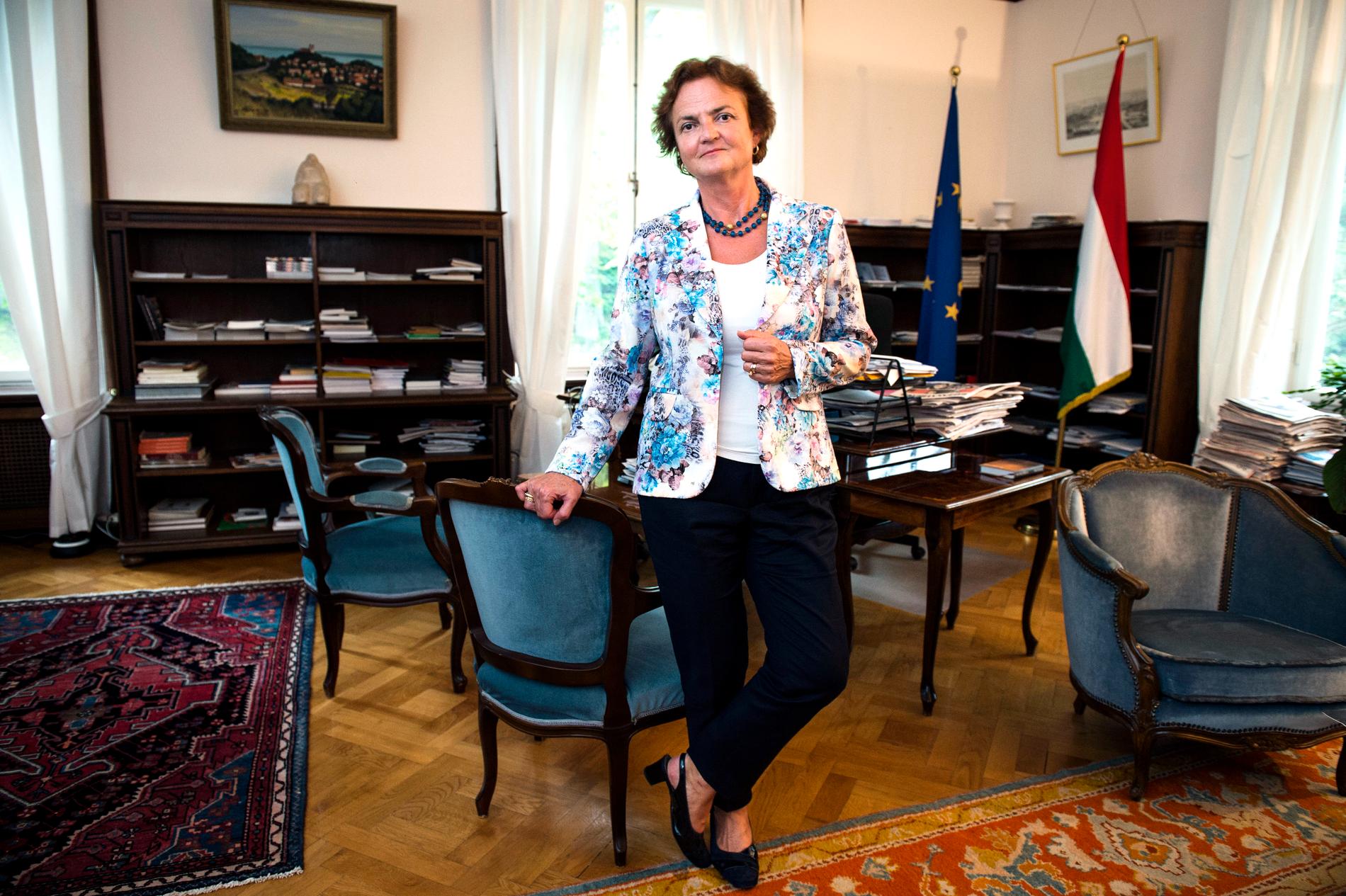 Ungerns ambassadör i Sverige, Lilla Makkay.