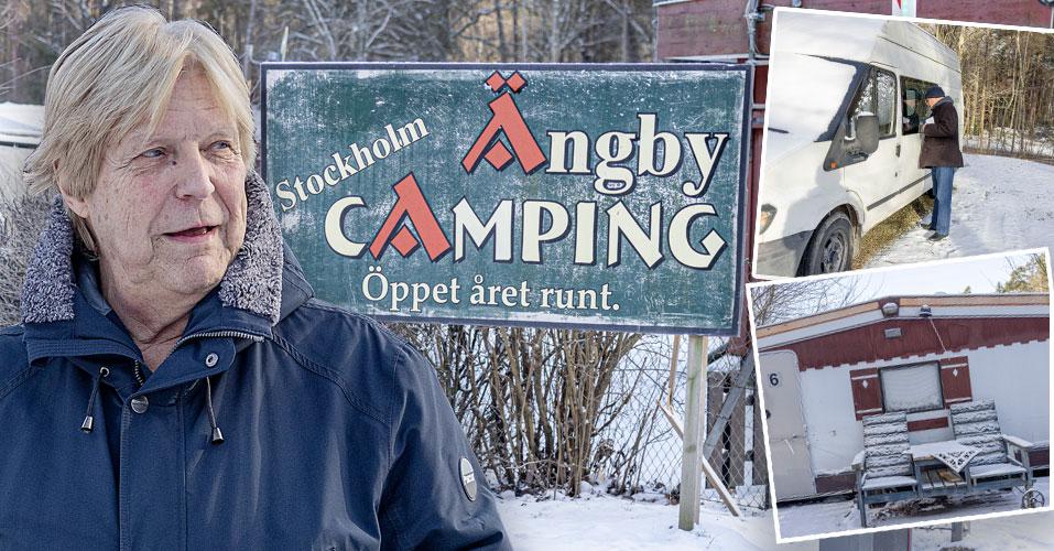 Spökbilar dumpas på camping i Bromma: ”Ockuperat toalett...