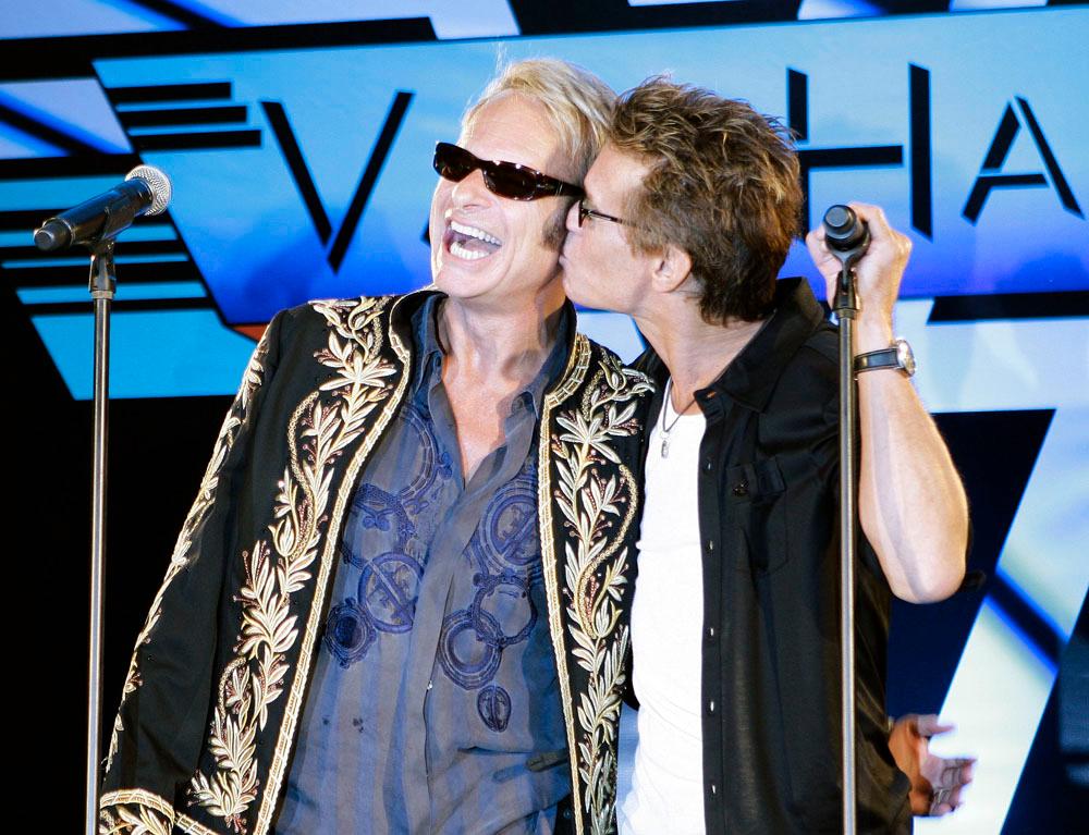 David Lee Roth och Eddie van Halen.