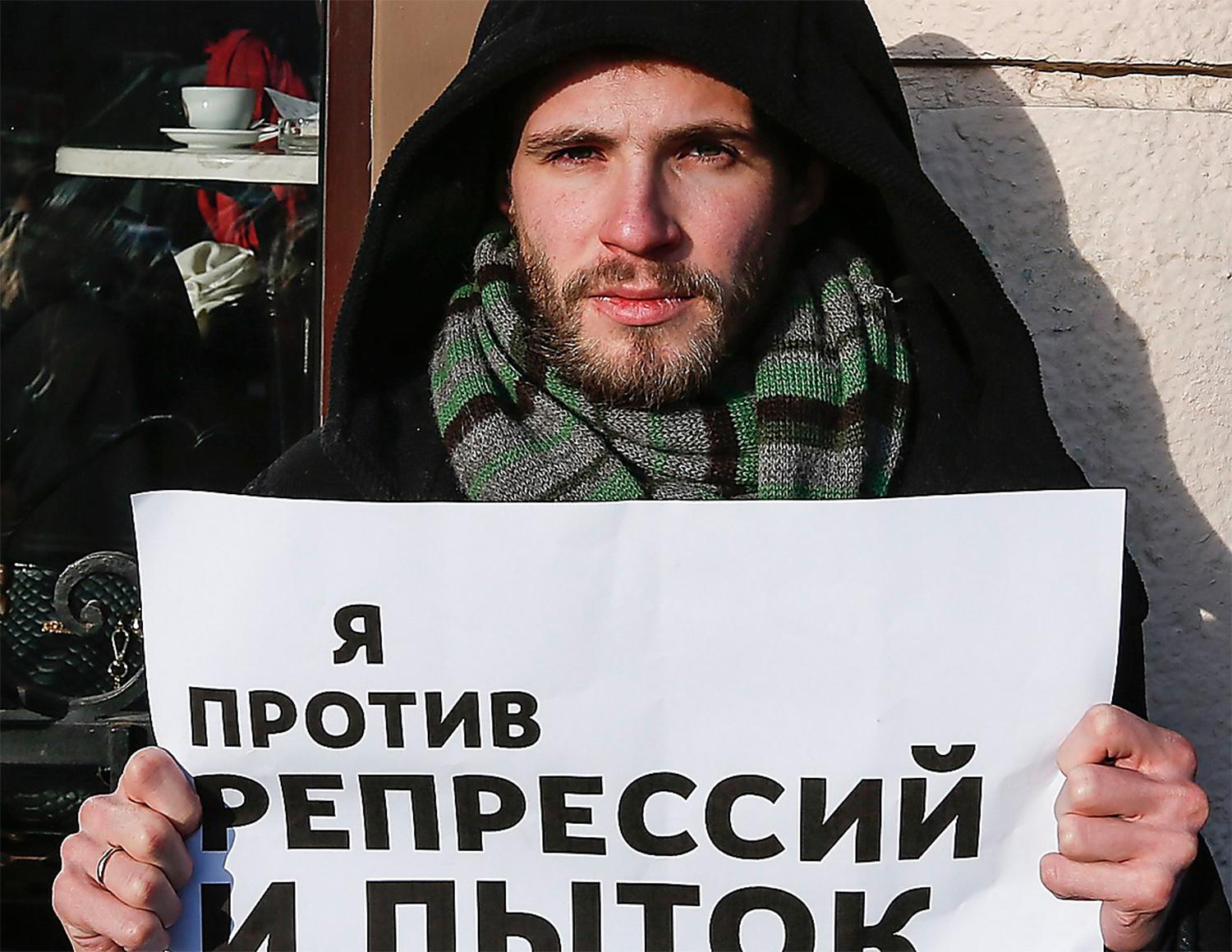 Filipp Dzyadko, en av många fritänkande journalister som sparkats av regimvänliga oligarker eller statliga bolag. Foto: AP