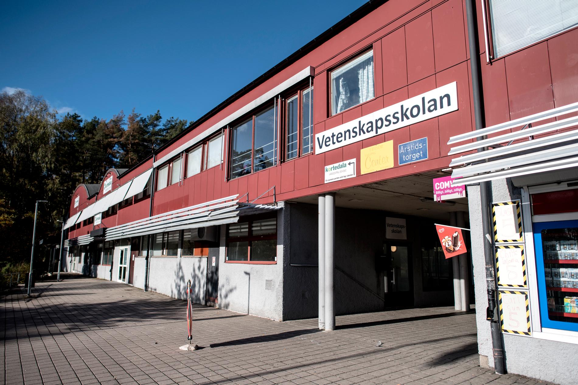 Safirskolan, tidigare Vetenskapsskolan, i Kortedala utanför Göteborg. Arkivbild.