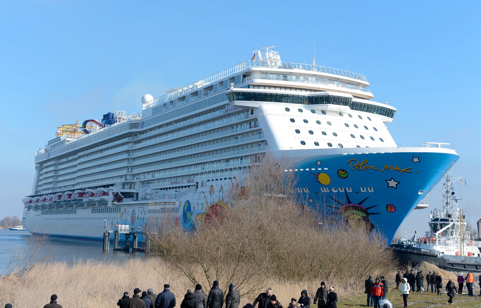 NORWEGIAN BREAKAWAY Norwegian Cruise Lines senaste fartyg har premiär den 28 april.