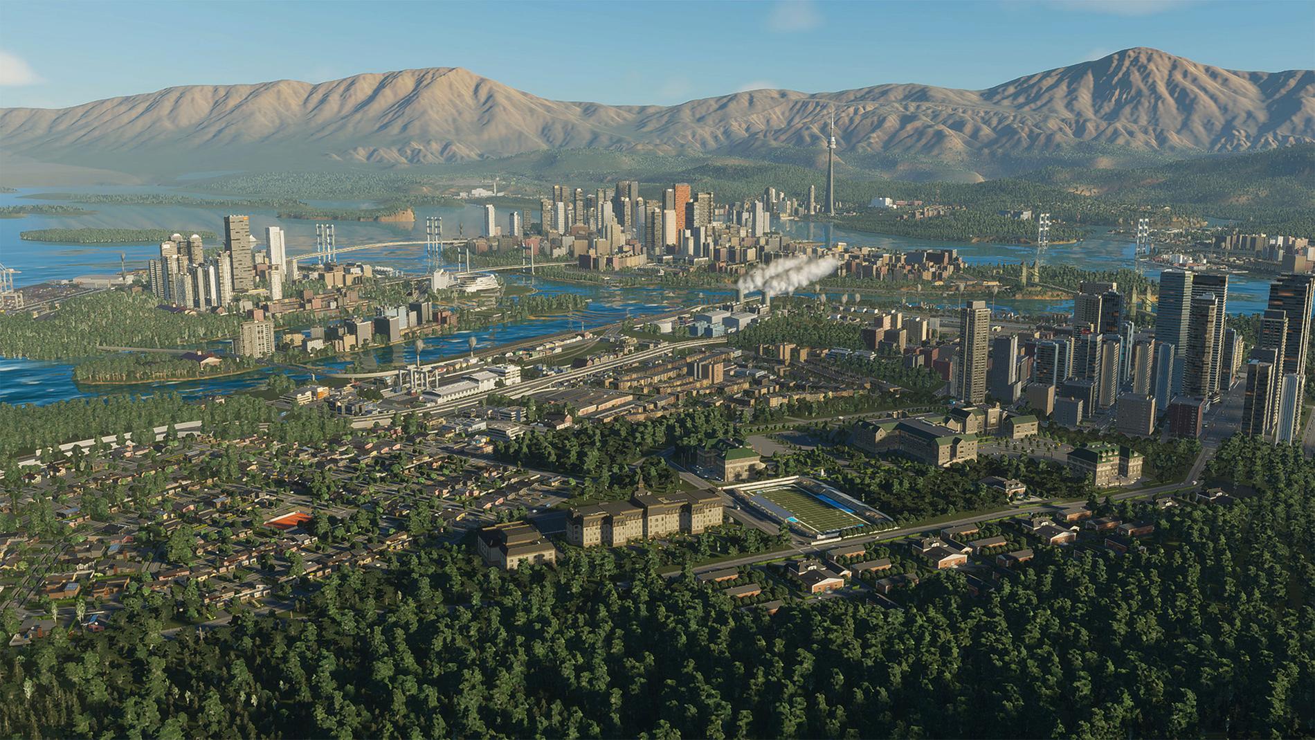 Skapa din egen drömstad i "Cities: Skylines 2".