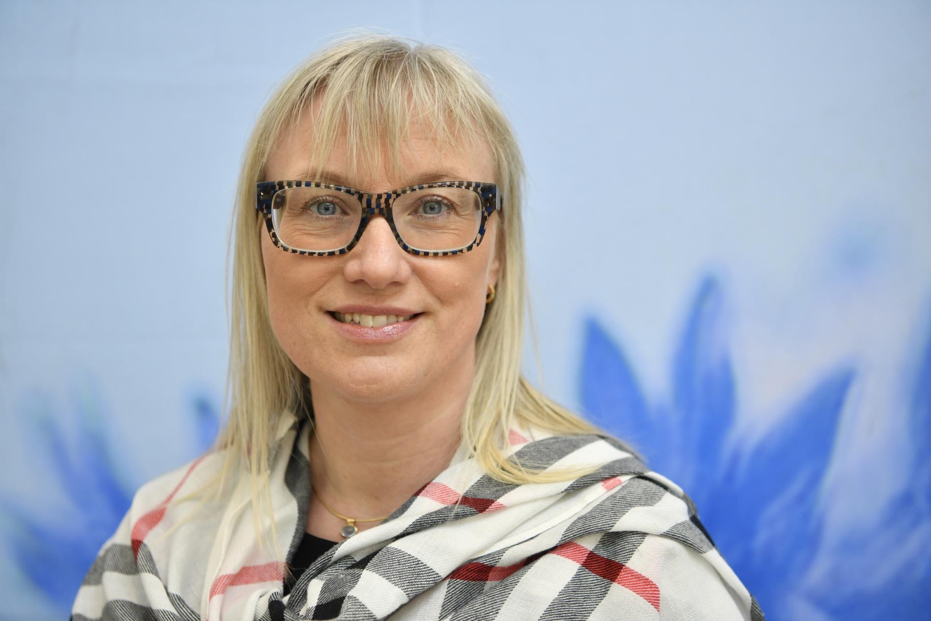 Ordförande för Sjukhusstyrelsen, regionråd Malin Sjöberg Högrell, (L).