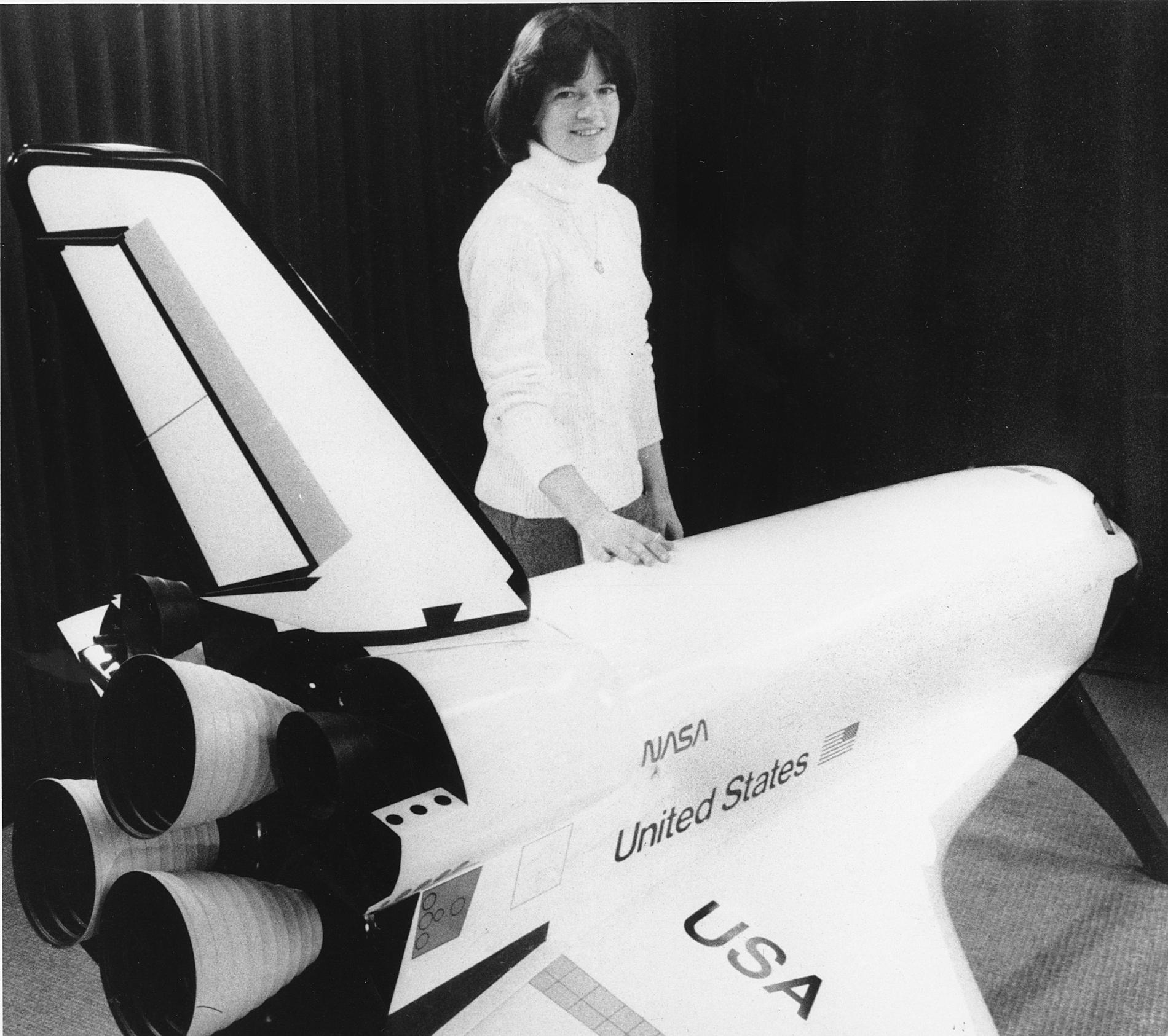 Sally Ride blev den tredje kvinnan i rymden. Efter sina två rymdresor arbetade hon bland annat som fysikprofessor, och hade ett stort engagemang för att få fler flickor att intressera sig för teknik och vetenskap. Arkivbild.