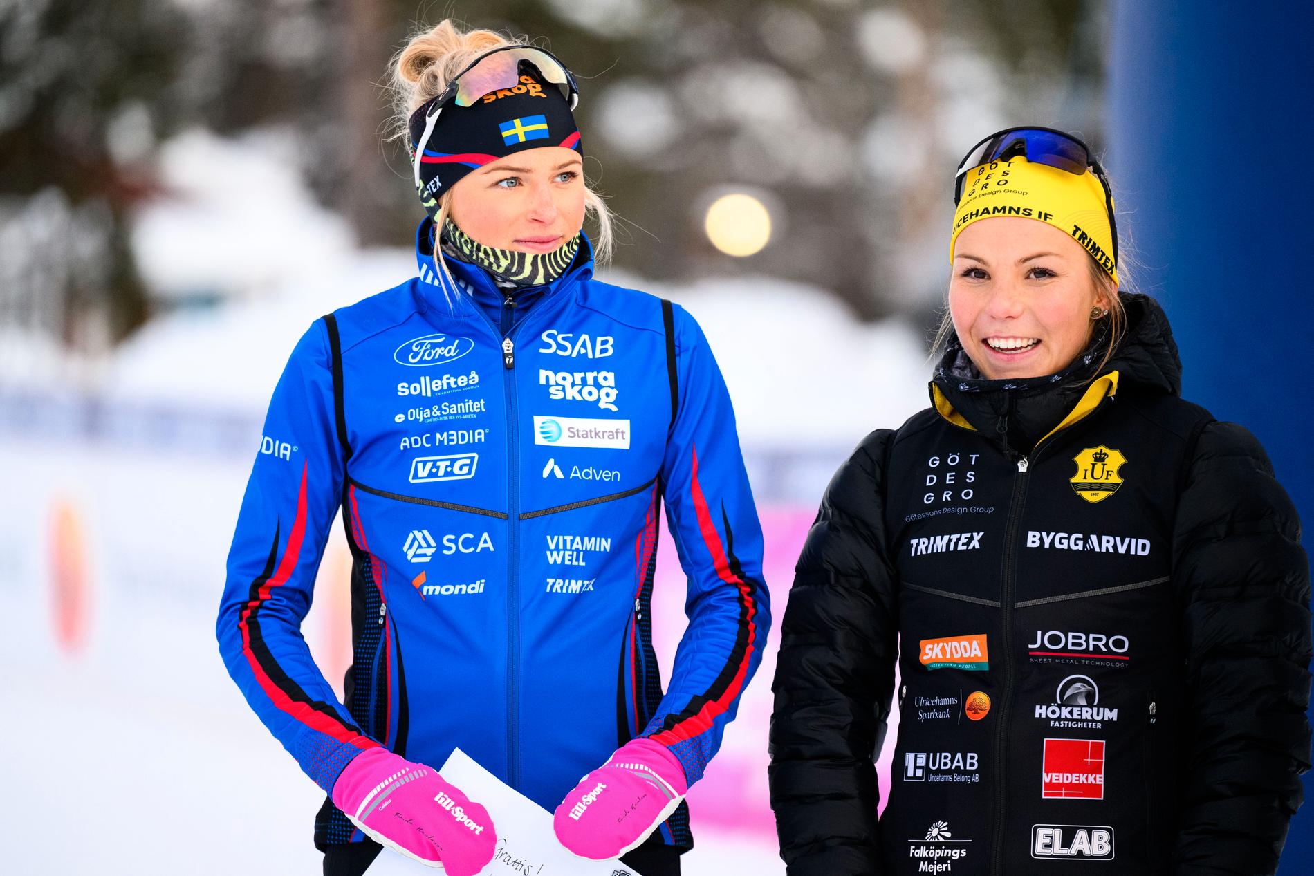 Frida Karlsson och Johanna Hagström.