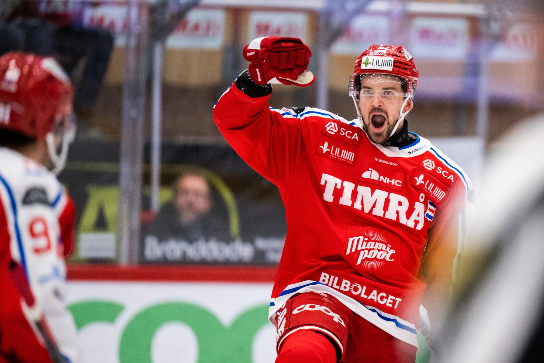  Tim Erixon stannar i Timrå tre säsonger till.