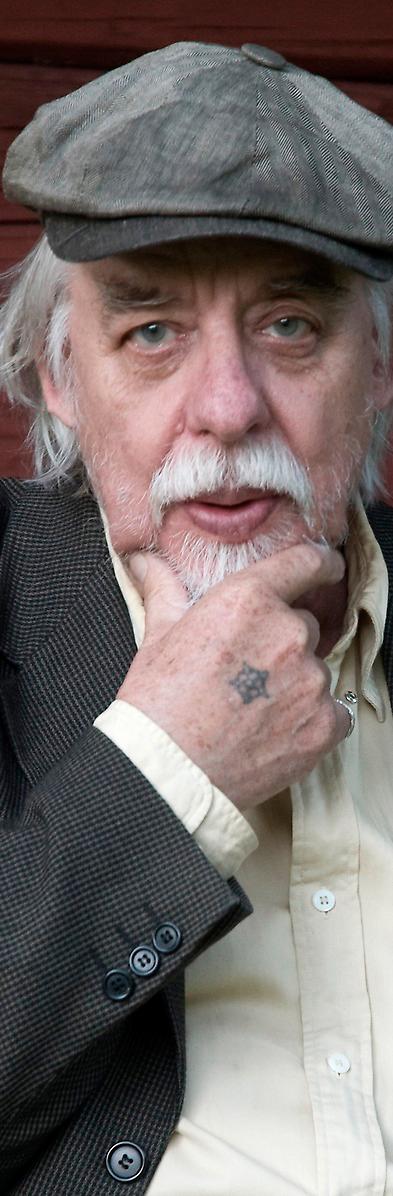 Thomas Tidholm  (född 1943), poet och författare. Foto: Kjell Nilsson