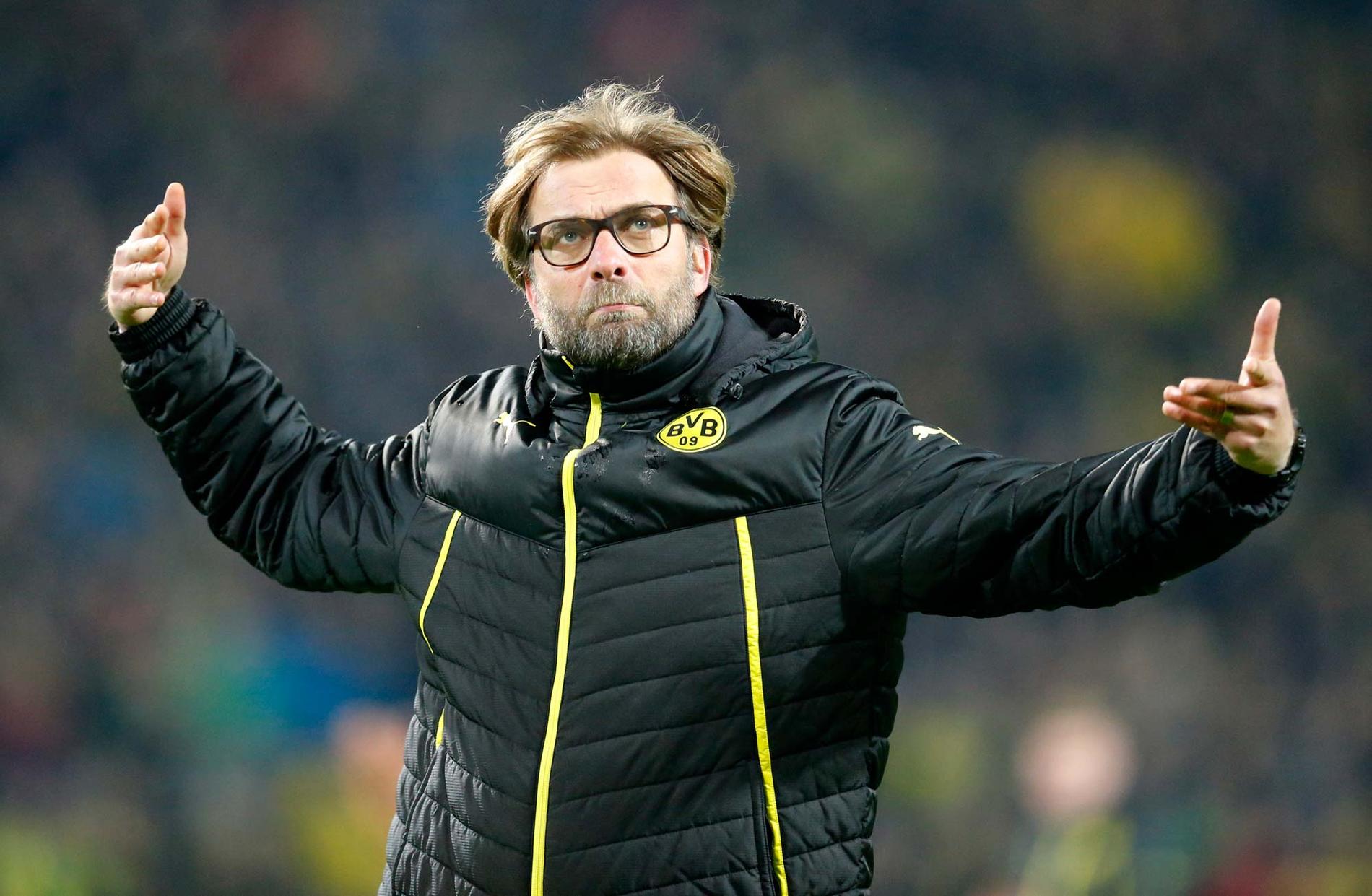 Dortmund-tränaren Jürgen Klopp är andrahandsfavorit till fem gånger pengarna.