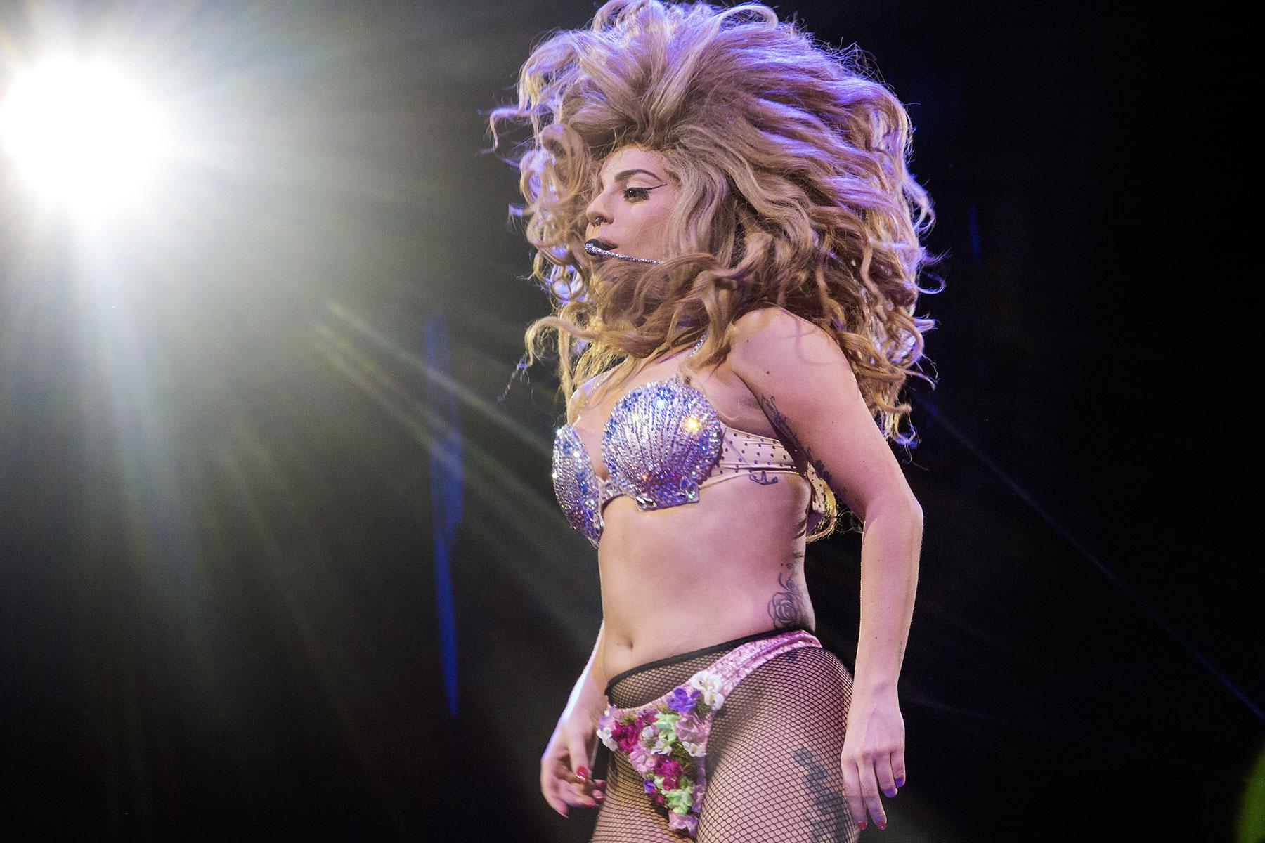 Lady Gaga i Globen 2014.
