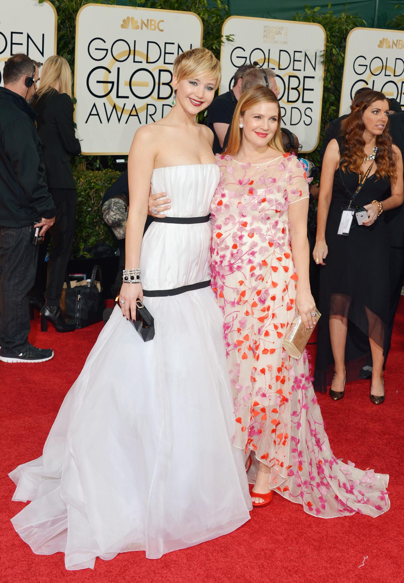 För Golden Globe 2013 plockade Lawrece fram en tylldröm från Dior ur garderoben.