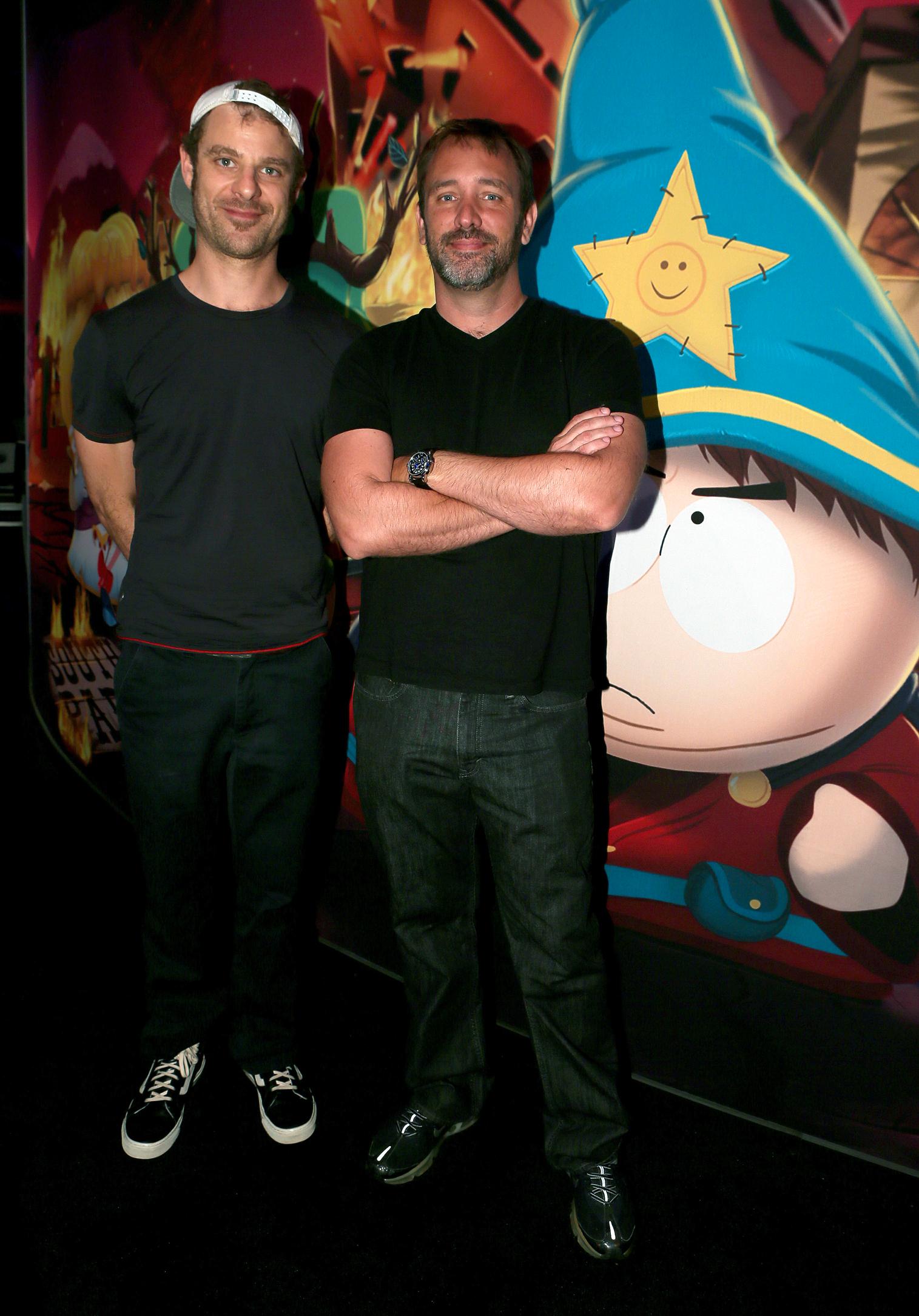”South Park”-skaparna Matt Stone och Trey Parker.