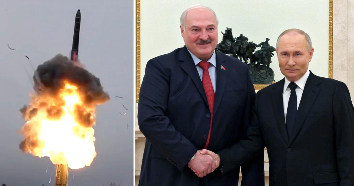 Lukasjenko hotar Nato med kärnvapen: ”Upp till mig och P...