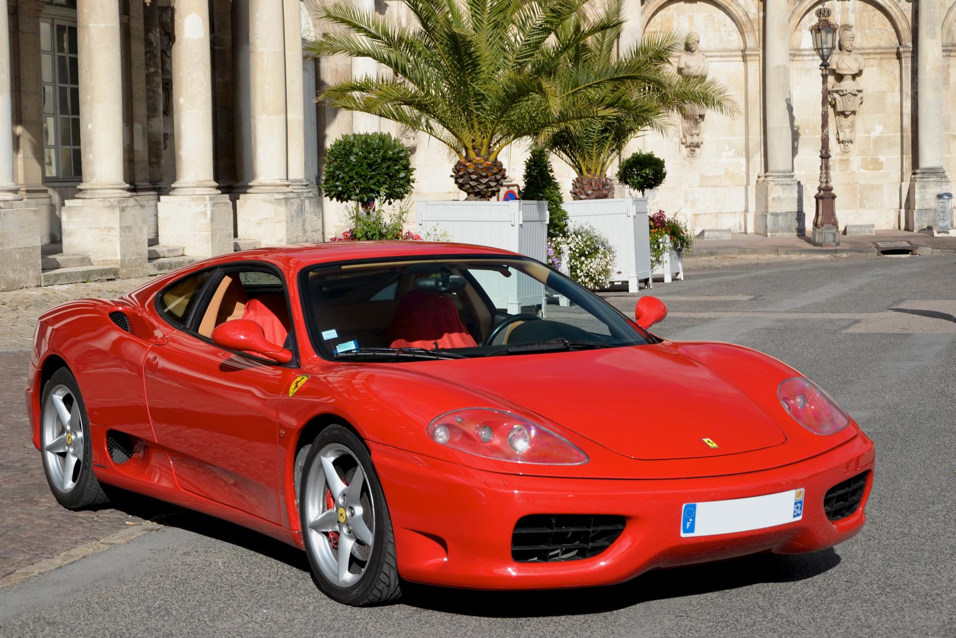 Ferrari 360 Modena. Bilen på bilden tillhör inte Gordon Ramsay.
