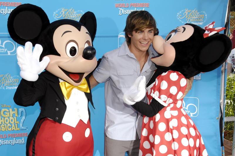 Zac Efron blev snabbt en tonårsidol hos Disney.