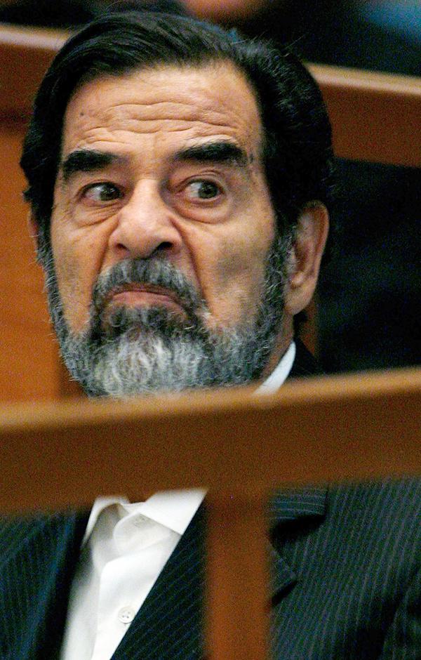 Saddam Hussein var Iraks diktator fram till 2003.