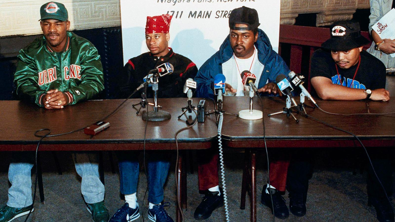 Hiphopgruppen 2 Live Crews medlem Fresh Kid Ice (längst till höger) har gått bort. 