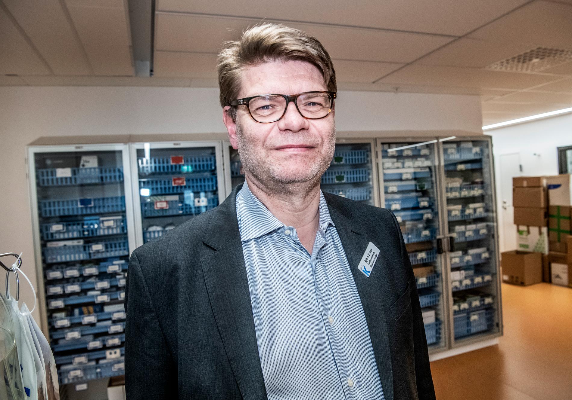 Björn Zoëga direktör för Karolinska universitetssjukhuset. Arkivbild.