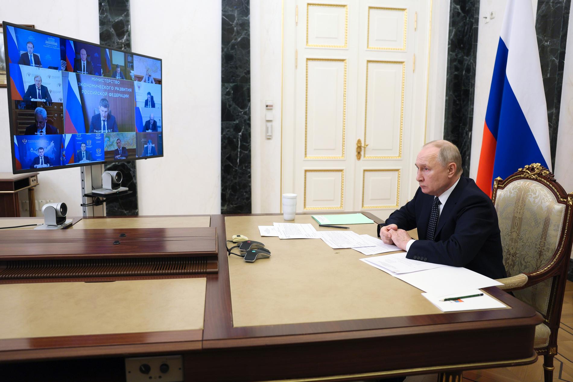 Rysslands president Vladimir Putin. 
