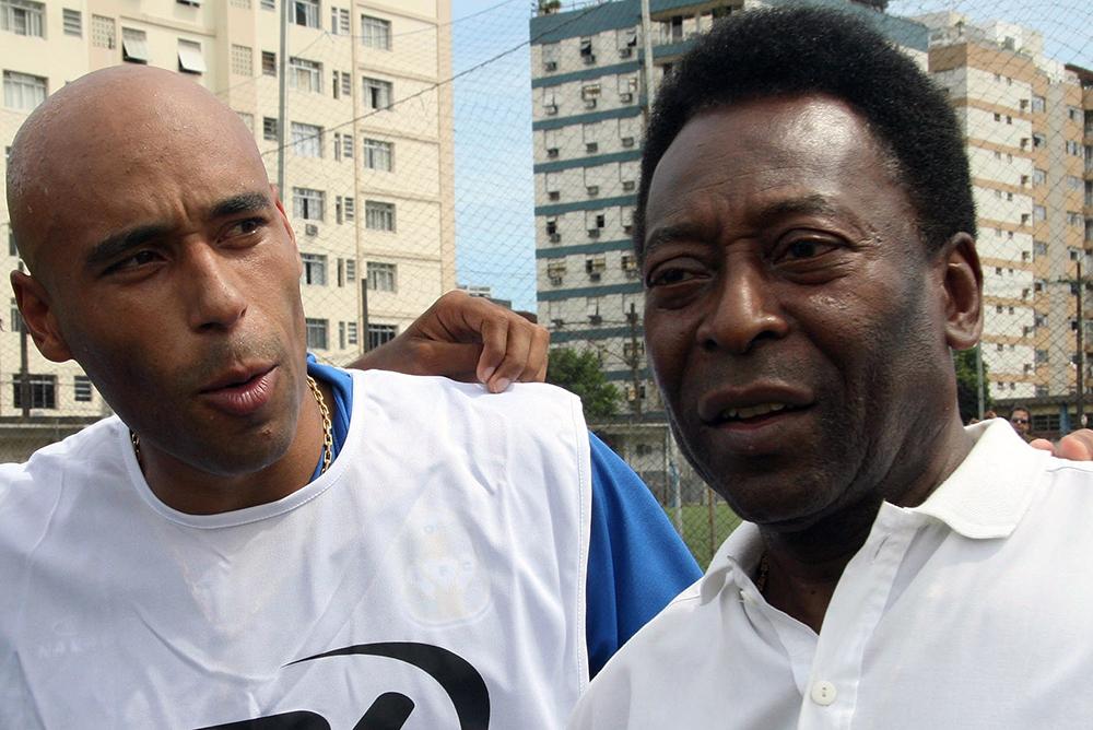 Edinho och Pelé 2007.