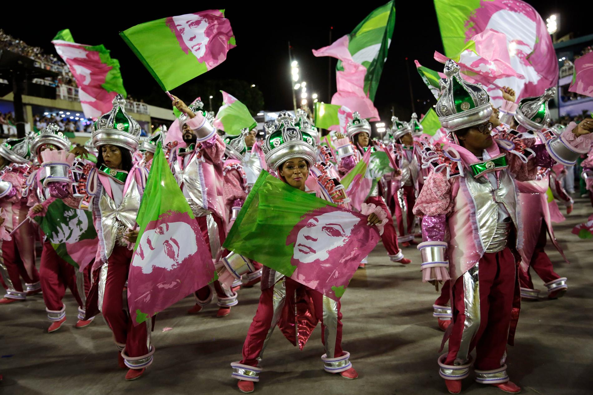 Under firandet av karnevalen i Rio den 5 mars 2019 viftade deltagare med flaggor föreställande Marielle Francos ansikte.