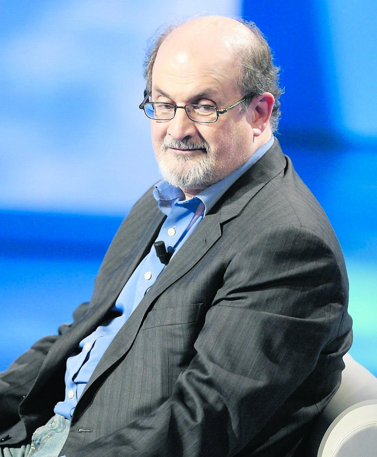 Salman Rushdie lever under hot.