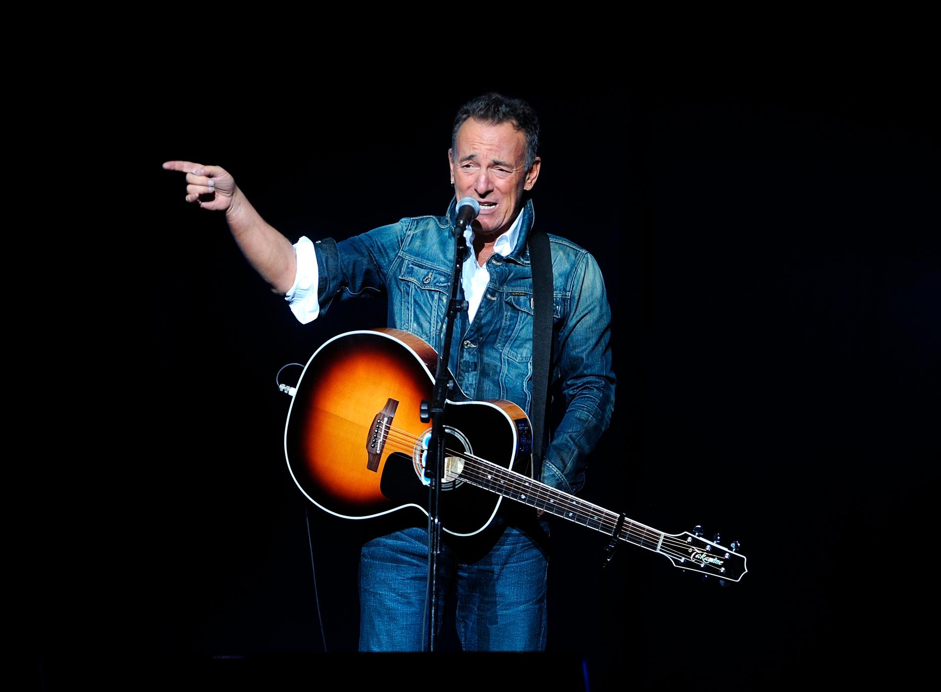 Bruce Springsteen har lånat ut sin låt "My hometown" til en reklamfilm för Joe Biden. Akrivbild.
