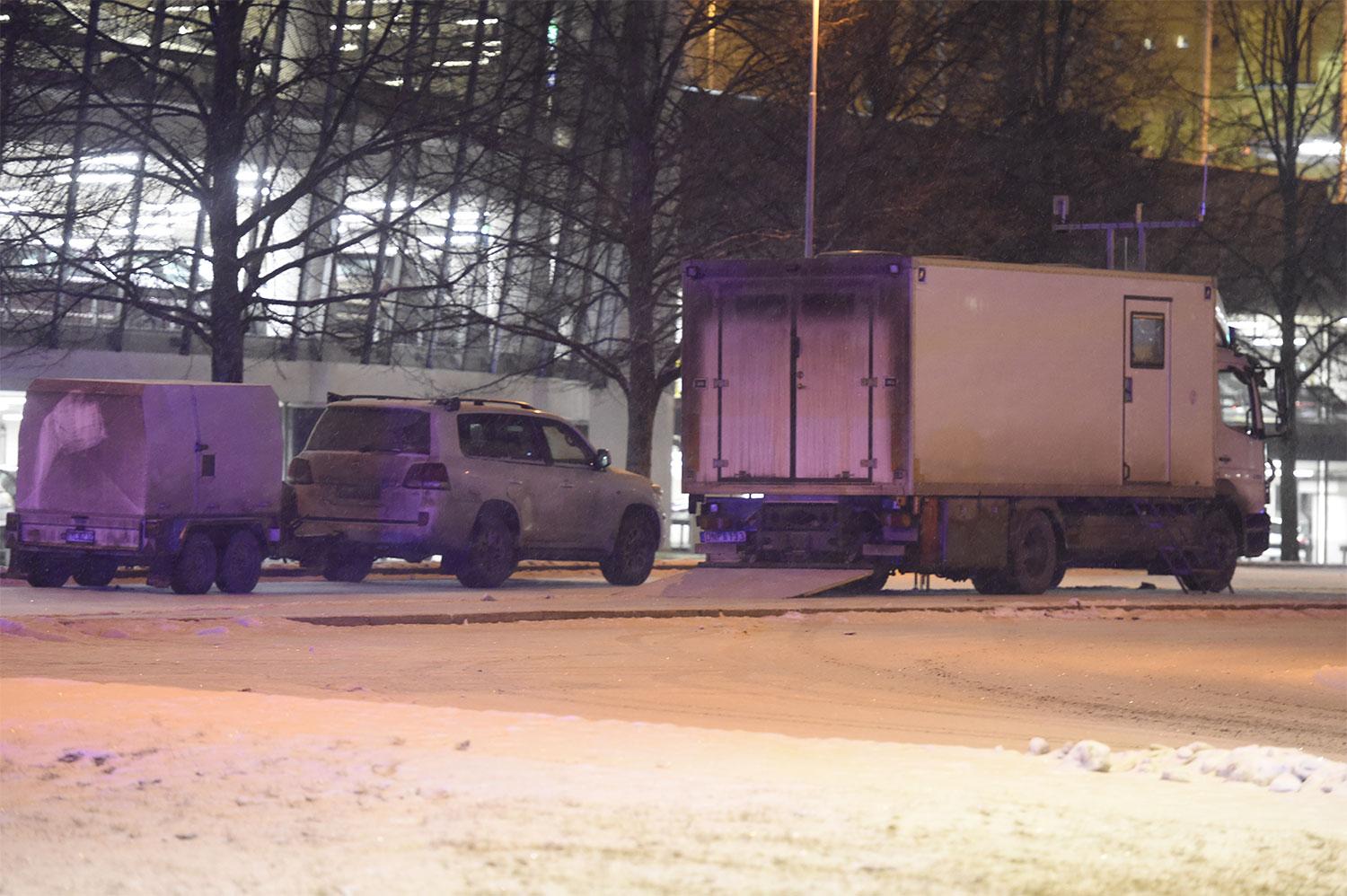 Polisens bombgrupp har kallats till Arlanda.