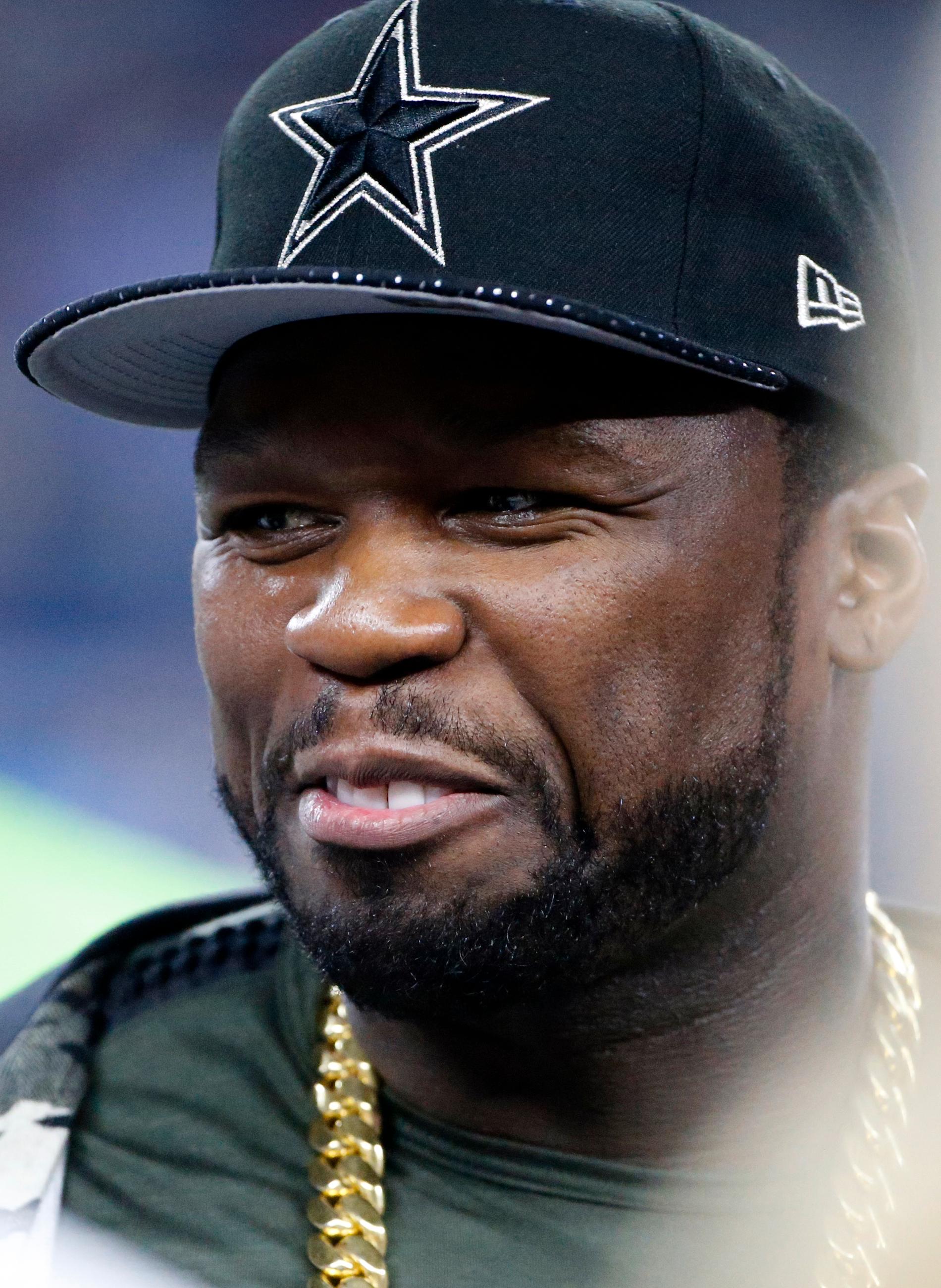 Curtis Jackson, mer känd under artistnamnet 50 Cent.