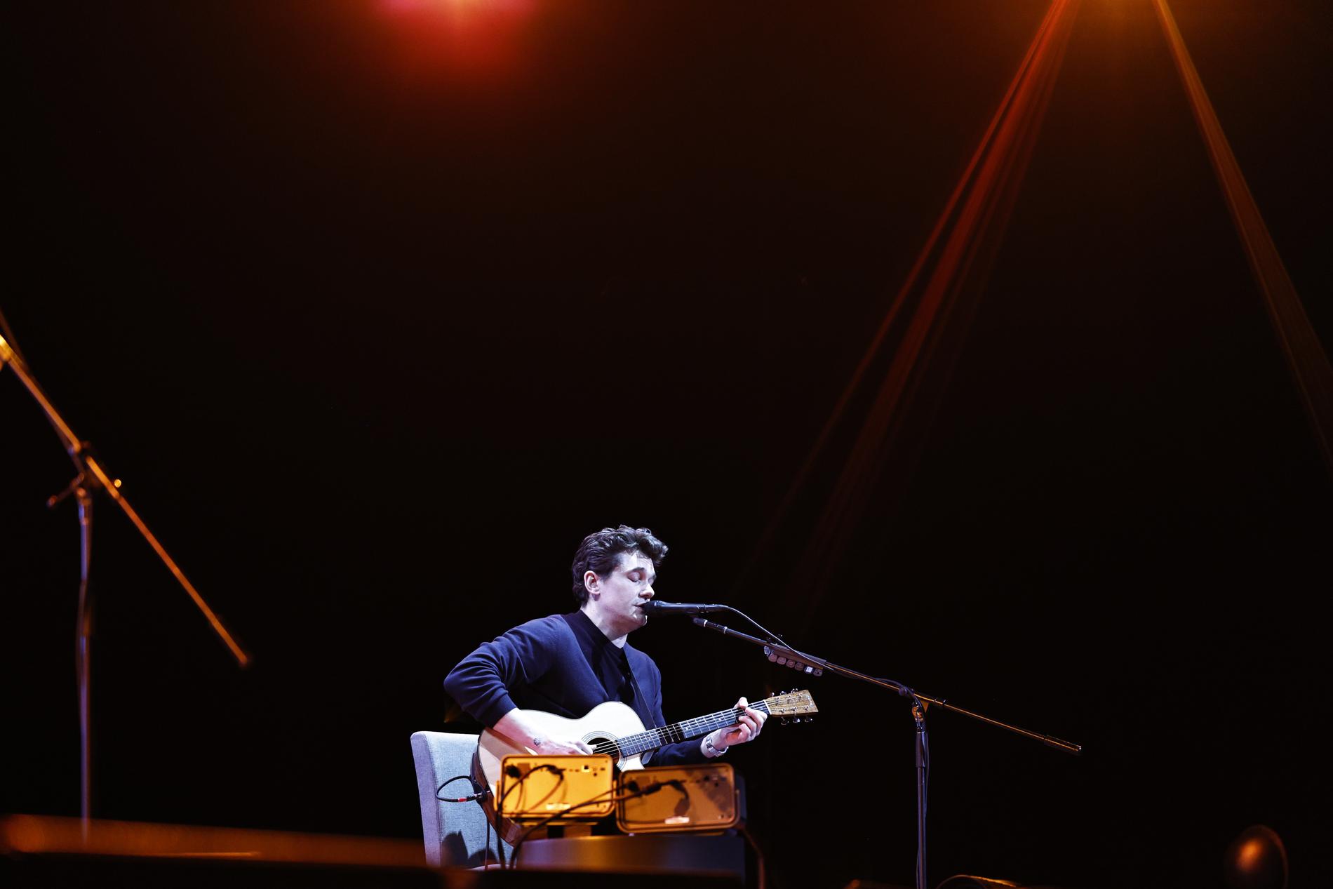 John Mayer har drömt om att göra en ensam solokonsert i två decennier.
