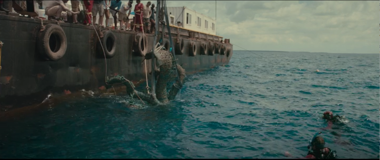 Stillbild ur filmen ”Treasures from the Wreck of the Unbelievable” som hade premiär 1 januari.