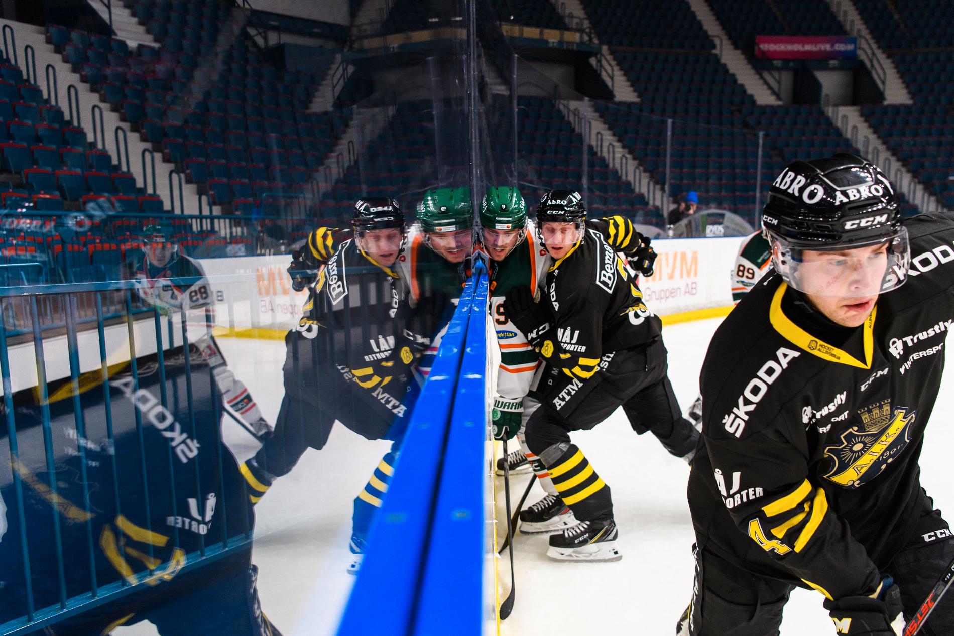 Bekräftat fall av covid-19 i AIK Hockey. 
