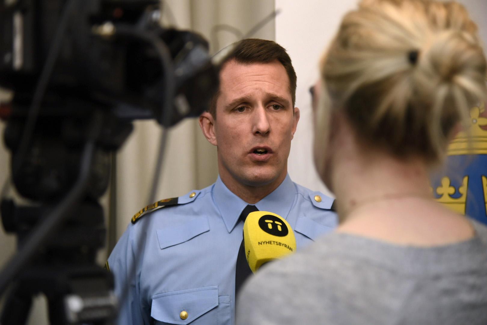 Mattias Sigfridsson, tillförordnad polismästare i Malmö. Arkivbild.