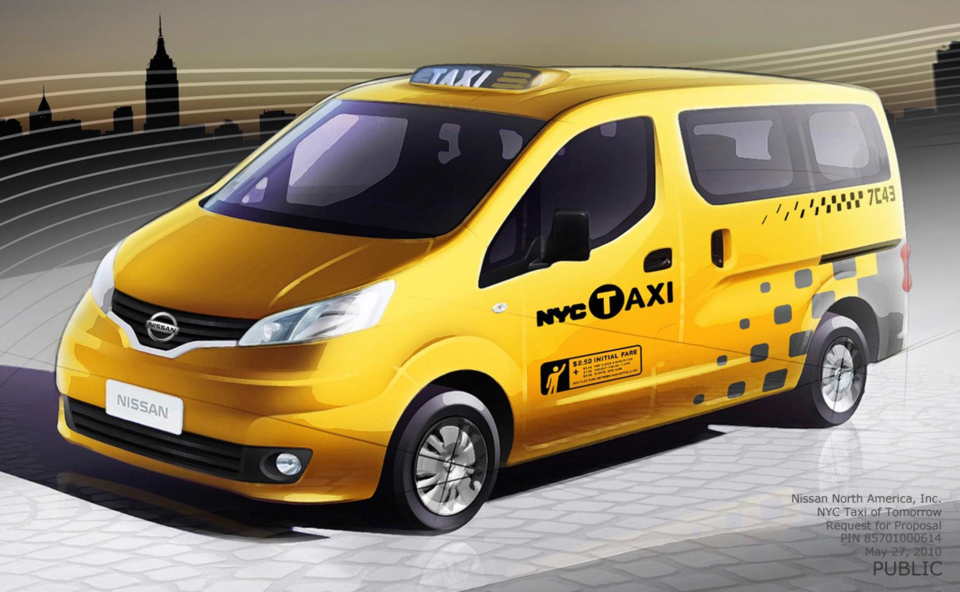 Den gula färgen blir kvar men modellen helt ny när nya taxibilar börjar rulla på Manhattans gator.