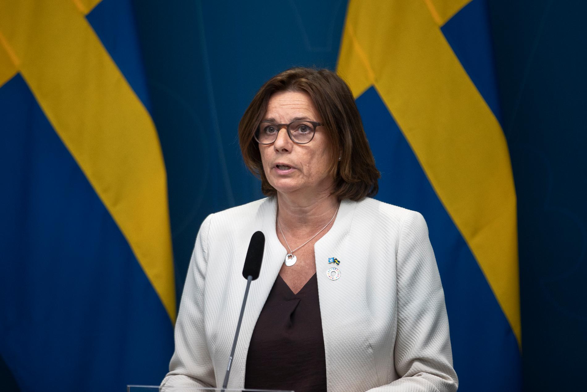 Isabella Lövin (MP).