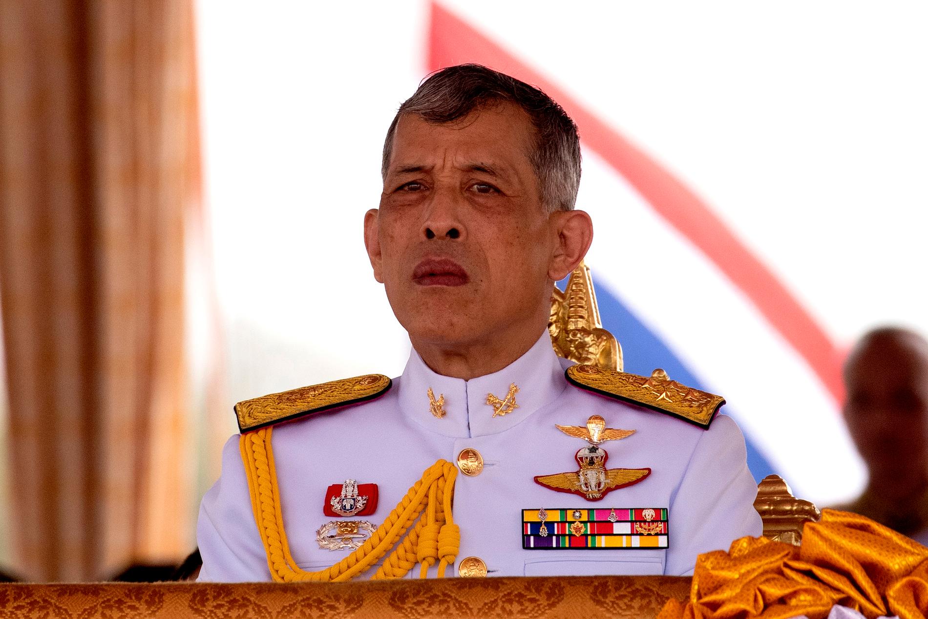 Thailändska kungen Maha Vajiralongkorn, 67, även kallad Rama X. 