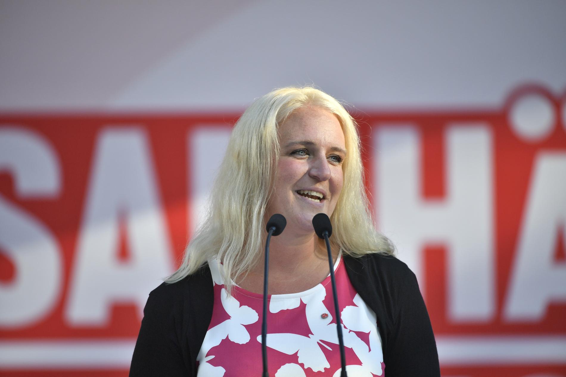 Socialdemokraternas klimatpolitiska talesperson Hanna Westerén.