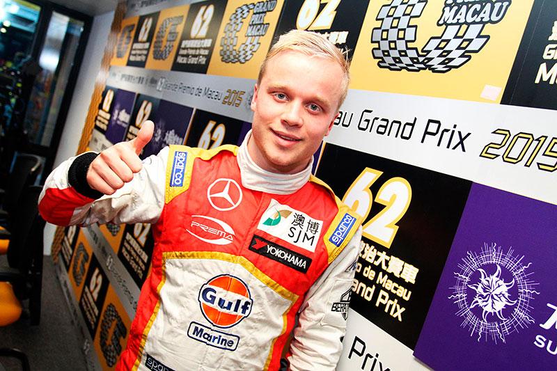 Felix Rosenqvist gjorde snabbaste varvet.