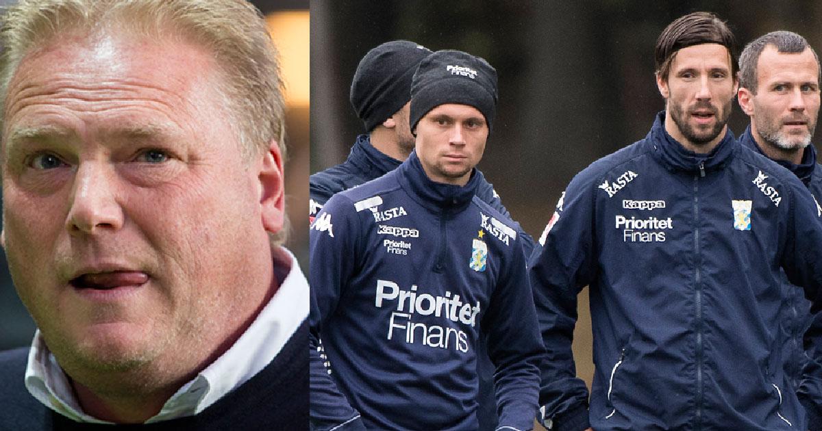 Jörgen Lennartsson förhandlar med IFK