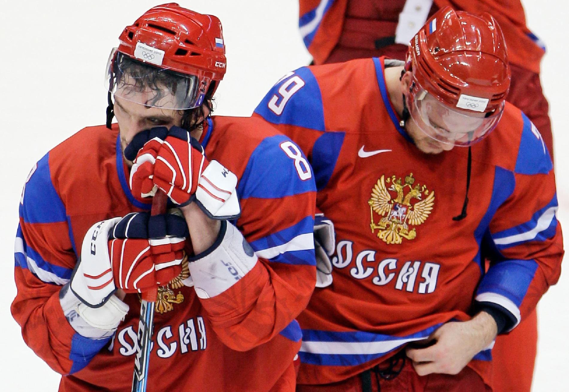 Ishockey var en av idrotterna där Ryssland inte lyckades så bra som de hade hoppats i OS.