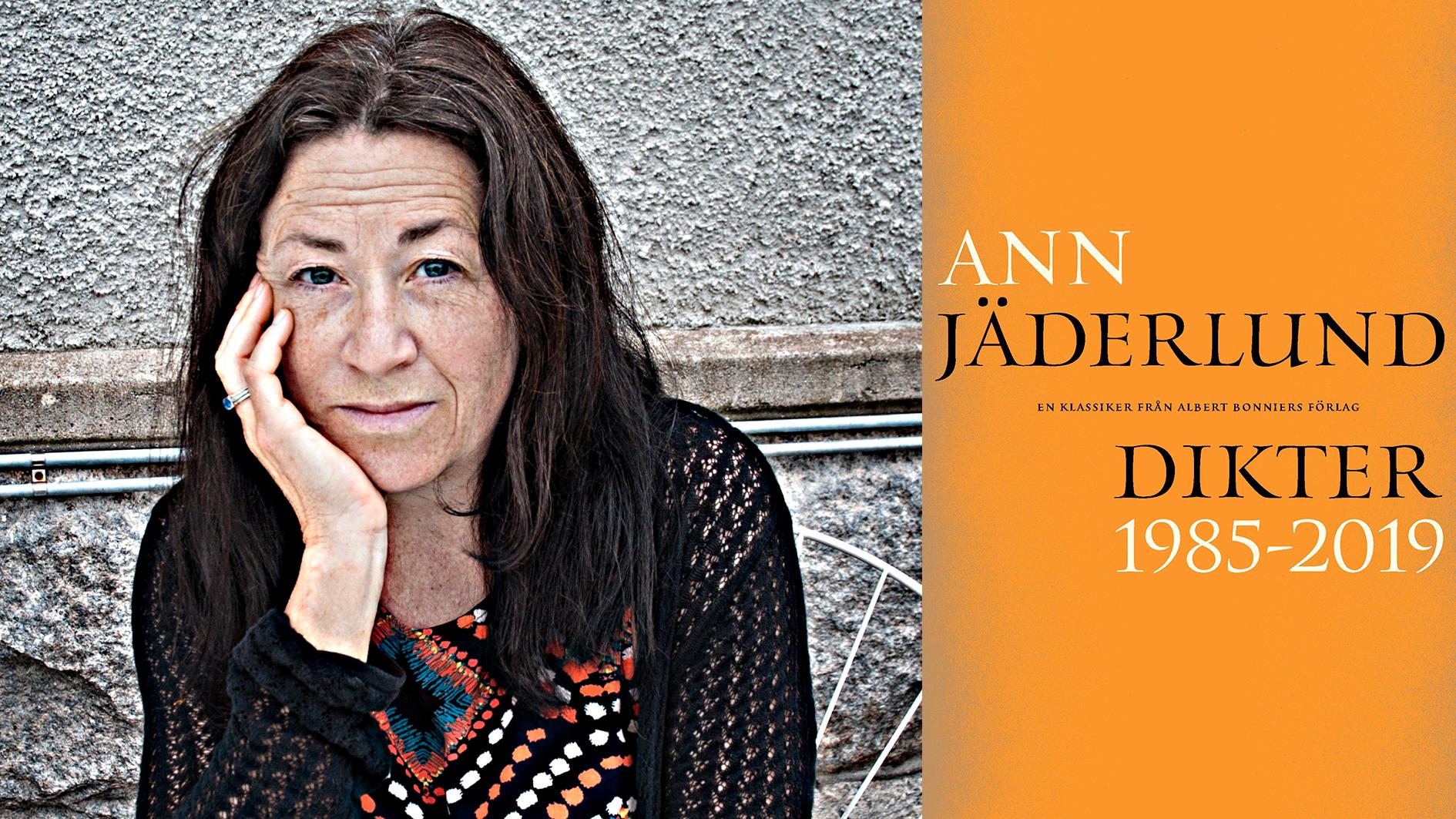 Ann Jäderlund (född 1955) debuterade 1985 med ”Vimpelstaden” och är verksam som både dramatiker och lyriker. Nyligen utkom en samlingsvolym med hennes poesi, ”Dikter 1985–2019”. Joni Hyvönen resonerar i denna essä om dikternas innebörder. 