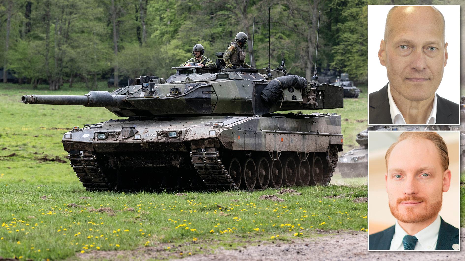 Sverige bör kunna skicka 14 stycken Stridsvagn 122 till Ukraina, vilket endast skulle utgöra ca tio procent av vårt totala antal, skriver Sven-Olof Sällström och Aron Emilsson från SD. Stridsvagn 122 är den svenska beteckningen på den tyska Leopard 2.